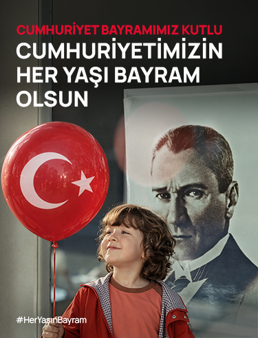 Şişecam 29 Ekim Cumhuriyet Bayramı Mobil Görseli